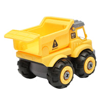 Giocattolo tipo Montessori, camion giallo per bambini +3 anni