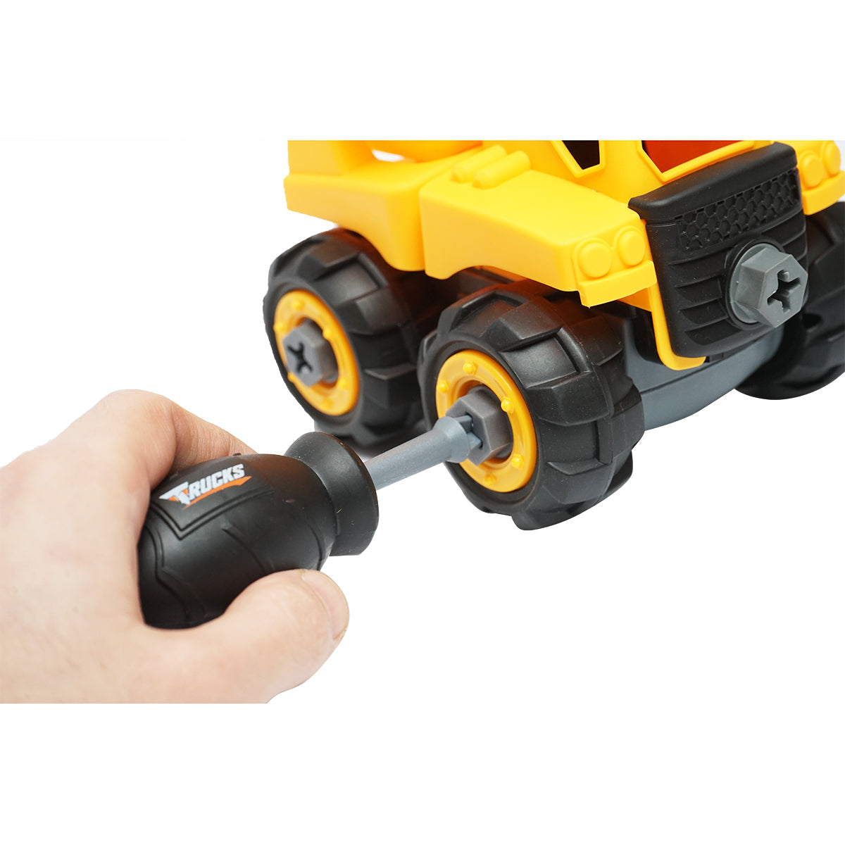 Giocattolo tipo Montessori, camion per bambini +3 anni