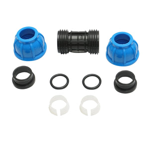 Giunto di compressione uguale D20x20mm, PN16 per sistemi di irrigazione