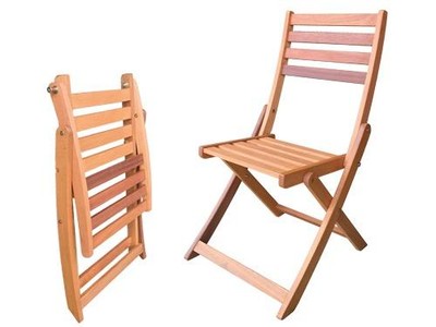 2 PEZZI SEDIE PIEGHEVOLI IN LEGNO IMPRESSION HANOI CM.46x57xH86