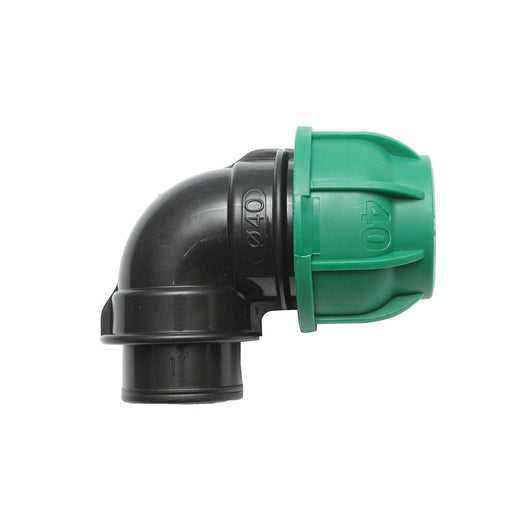 Gomito Compressione 40mm X 1" per sistemi di irrigazione Raccordo/Giunto Maschio 40mm X 1" Raccordo Compressione Manicotto Raccordo Compressione Tubo irrigazione