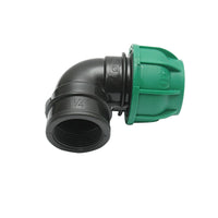 Gomito Compressione 40mm X 5/4" per sistemi di irrigazione Raccordo/Giunto Femina 40mm X 5/4" Raccordo Compressione Manicotto Raccordo Compressione Tubo irrigazione