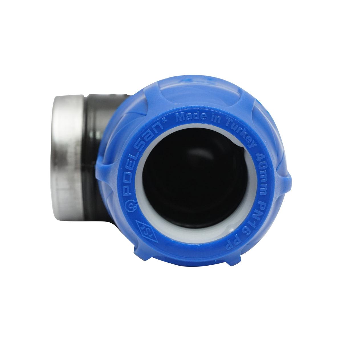 Gomito Compressione a gomito PN16-40mmx5/4" per sistemi di irrigazione RACCORDO/GIUNTO FEMMINA 40mmx5/4 Raccordo Compressione Manicotto Raccordo Compressione tubo irrigazione