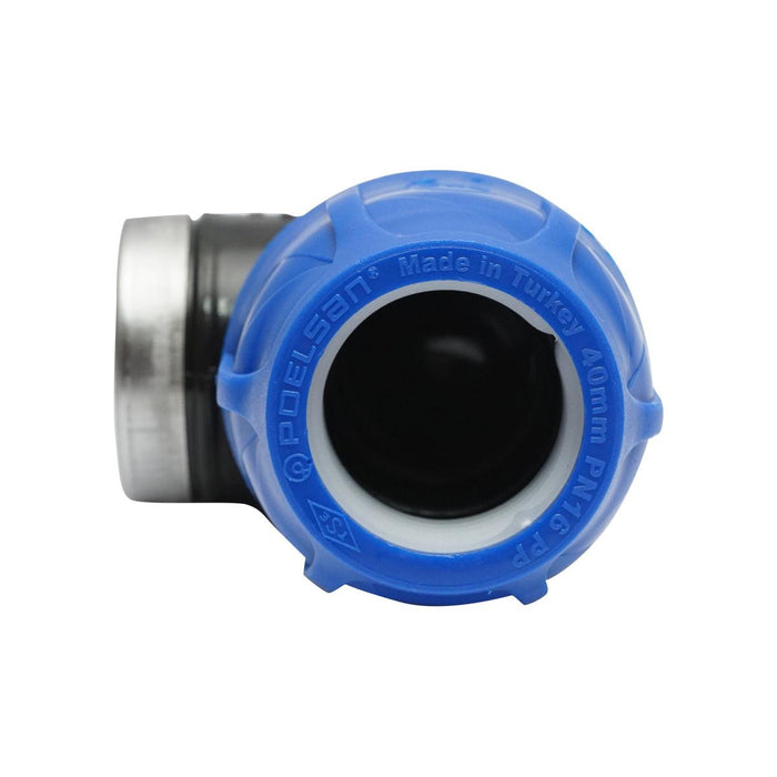 Gomito Compressione a gomito PN16-40mmx5/4" per sistemi di irrigazione RACCORDO/GIUNTO FEMMINA 40mmx5/4 Raccordo Compressione Manicotto Raccordo Compressione tubo irrigazione