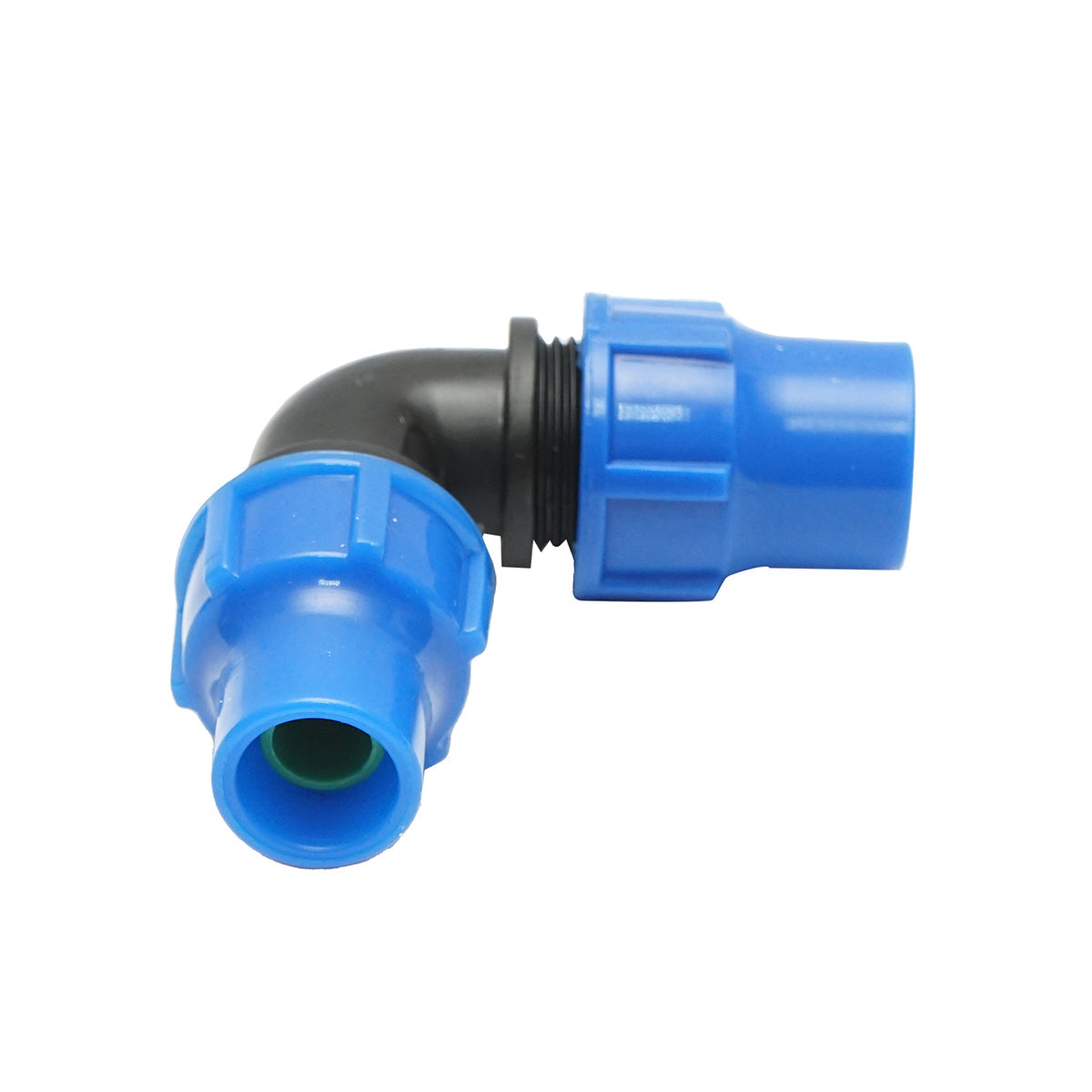 Gomito di compressione ridotto D20x16mm per sistemi di irrigazione