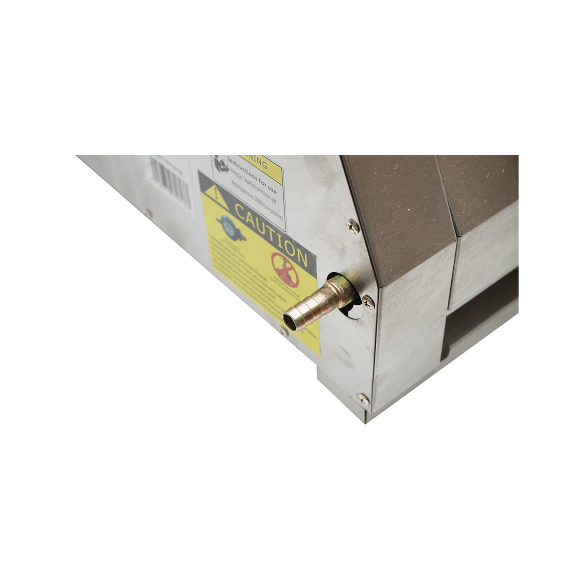 Griglia da campeggio con grill 2 fuochi e 1 zona cottura 676x400x185mm