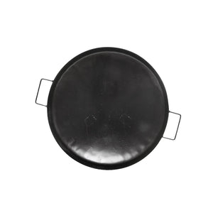 Griglia rotonda con griglia e manici, dotata di 3 gambe