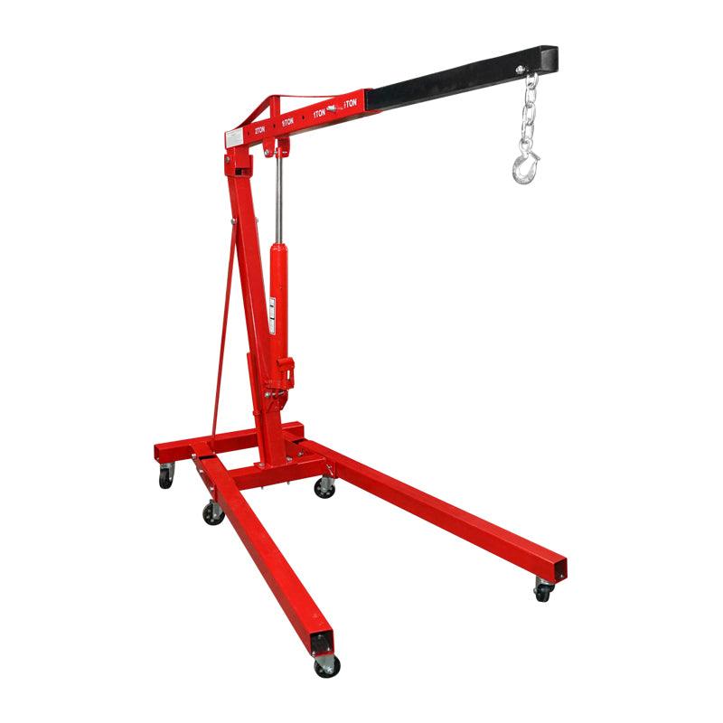 Gru per Officina 2 TON Gru gruetta idraulica da Officina Gru idraulica Pieghevole 2000kg Sollevamento Motori