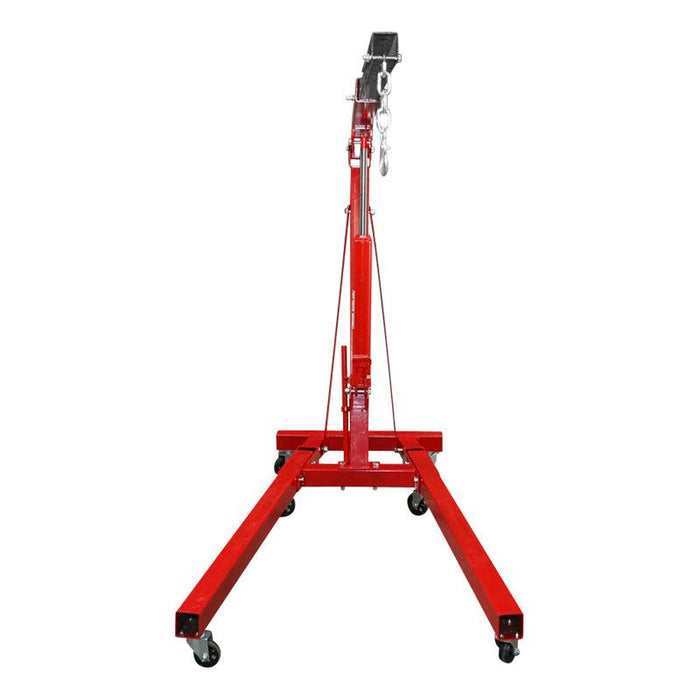 Gru per Officina 2 TON Gru gruetta idraulica da Officina Gru idraulica Pieghevole 2000kg Sollevamento Motori