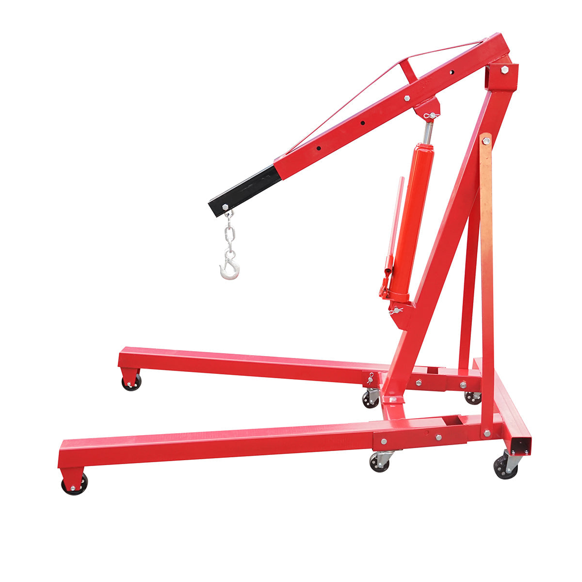 Gru per Officina 2 TON Gru gruetta idraulica da Officina Gru idraulica Pieghevole 2000kg Sollevamento Motori