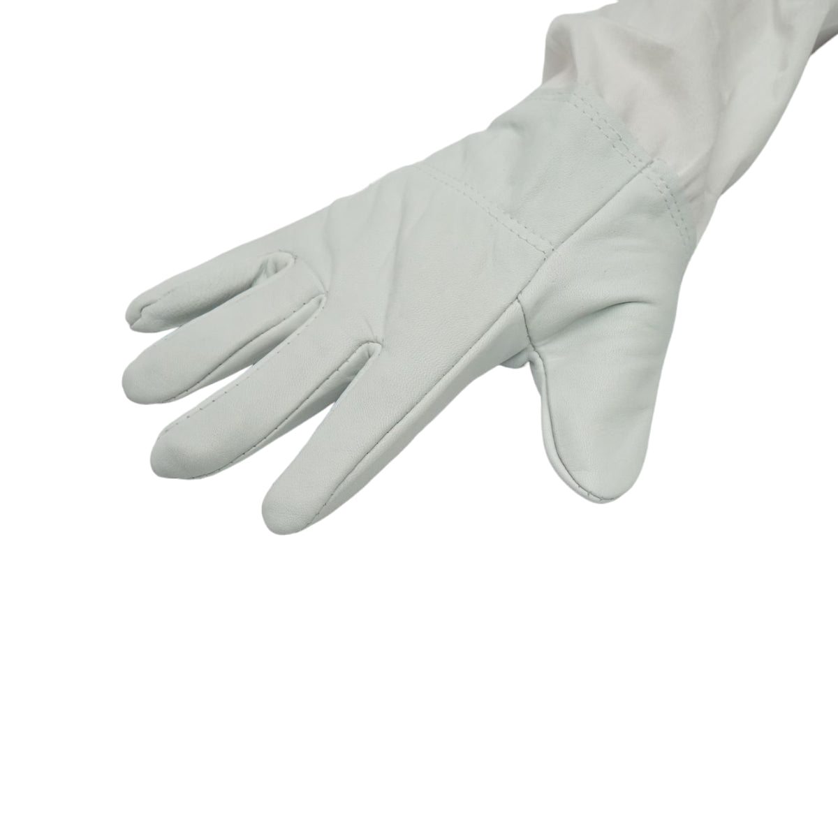 Guanti apicoli in pelle con cotone, taglia L