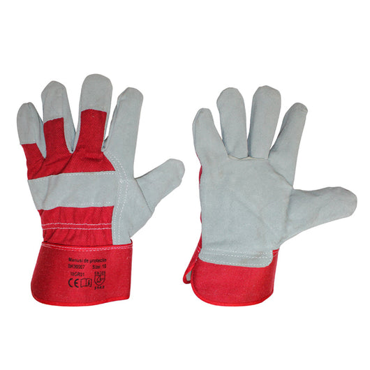 Guanti da lavoro in pelle di cotone taglia 10 Breckner Germany