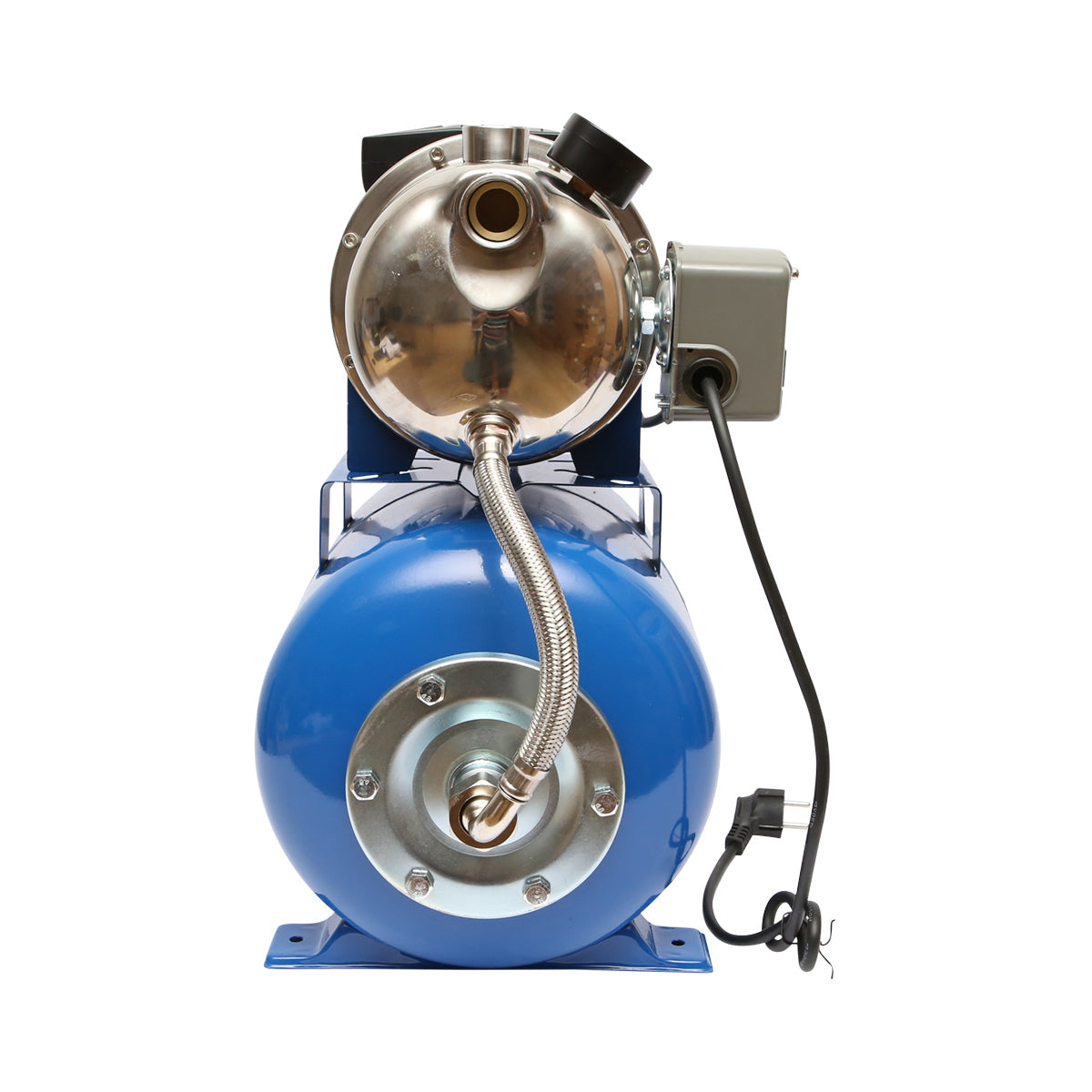 Idroforo acqua 550W 220V, portata 40L/min, H42m, serbatoio 24L, velocità 2860 r/min AUTOJS80 Breckner Germany