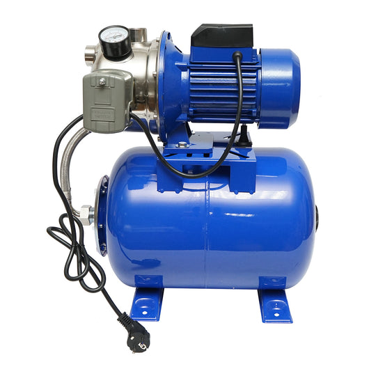 Idroforo acqua 550W 220V, portata 45 L/min, H35m, serbatoio 24L, velocità 2850 r/min AUTOJS80S Breckner Germany