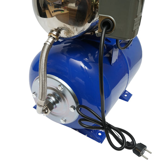 Idroforo acqua 550W 220V, portata 45 L/min, H35m, serbatoio 24L, velocità 2850 r/min AUTOJS80S Breckner Germany