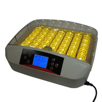 Incubatrice automatica per 32 uova, 220V, rotazione automatica, controllo della temperatura e umidità, display elettronico, vassoio illuminato a LED