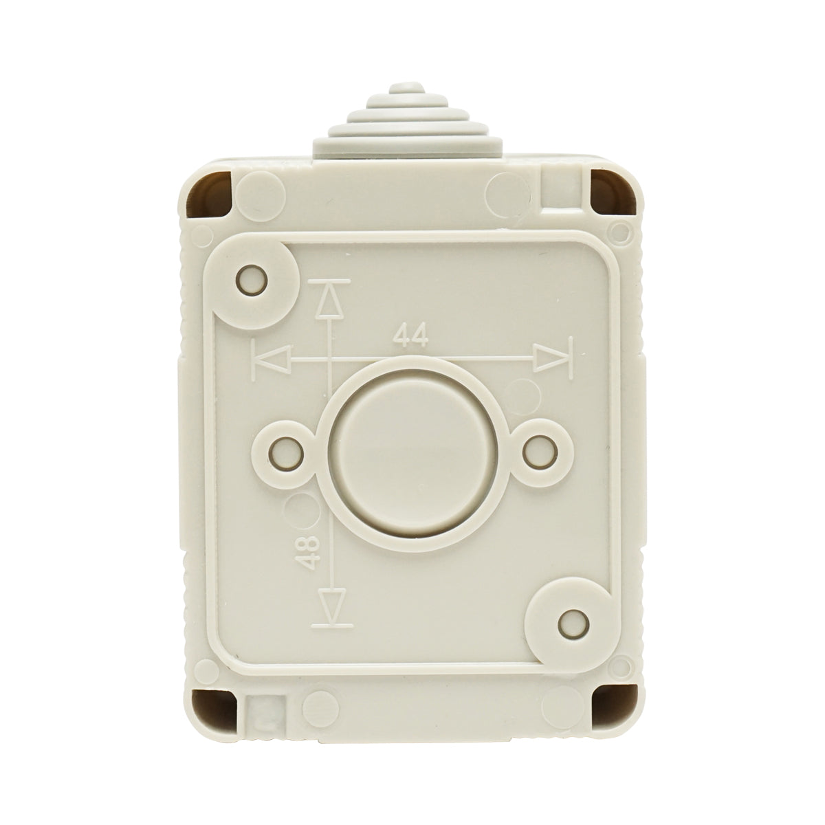 Interruttore doppio PT esterno IP55, 10AX, 250V