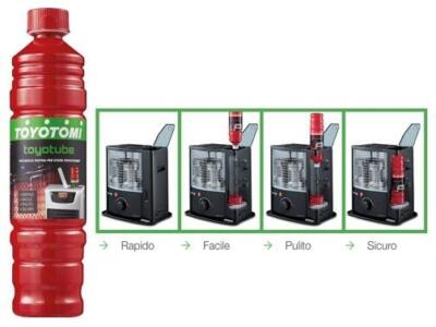 6 PZ TANICHE DI COMBUSTIBILE TOYOTUBE MONOUSO CON FILTRO 8.4LT