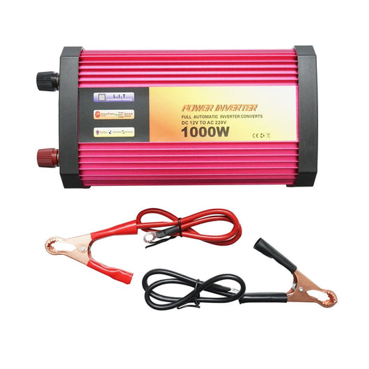 Inverter 12V-220V 1000W con USB 5V 1A