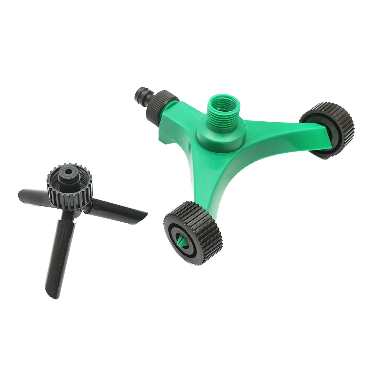 Irrigatore rotante con 3 bracci e 2 ruote Breckner Germany