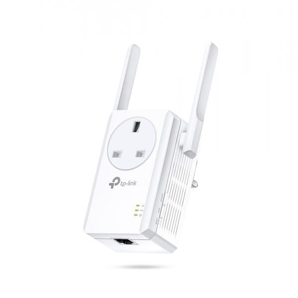 Access Point Tp-Link TL-WA860RE RANGE EXTENDER N - 300Mbps con presa passante - protezione WPA e WEP - 1 porta LAN - 2 Antenne esterne -