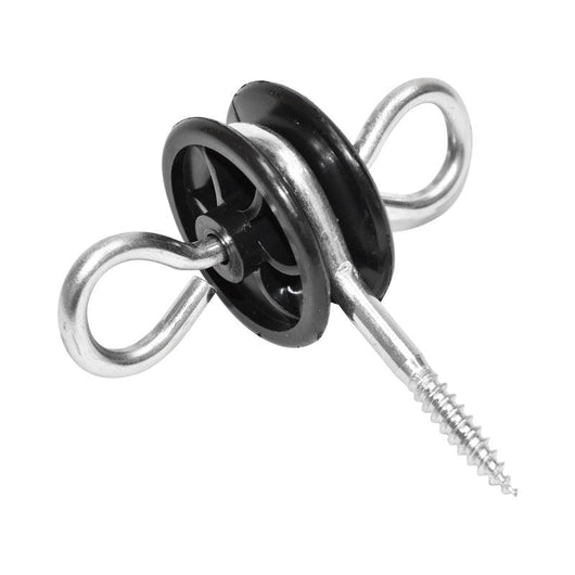 Isolatori a Doppio Gancio isolatore girevole per maniglia per cancello recinto elettrico 1 pezzo Isolatore a Doppio Gancio recinzioni elettriche MEZOFARM