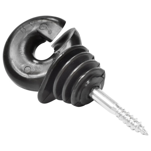 ISOLATORI PER RECINTO ELETTRICO per Pali in Legno recinzioni elettriche Ø6mm 89x40mm MEZOFARM