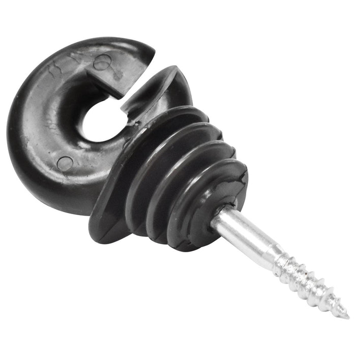 ISOLATORI PER RECINTO ELETTRICO per Pali in Legno recinzioni elettriche Ø6mm 89x40mm MEZOFARM