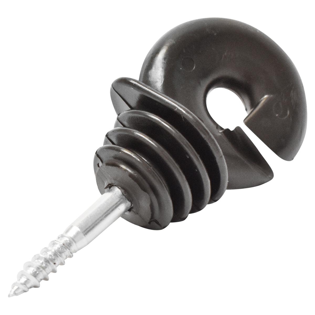 ISOLATORI PER RECINTO ELETTRICO per Pali in Legno recinzioni elettriche Ø6mm 89x40mm MEZOFARM