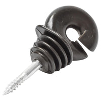 ISOLATORI PER RECINTO ELETTRICO per Pali in Legno recinzioni elettriche Ø6mm 89x40mm MEZOFARM