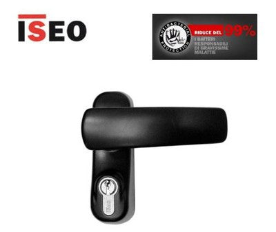 ACCESSORI PER MANIGLIONI ANTIPANICO IDEA BASE MANIGLIA COMANDO ESTERNO ISEO