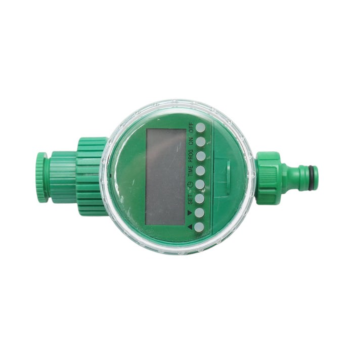 Kit completo per irrigazione a goccia con tubo da 25 m, timer, ugelli, connettori e aste di fissaggio (66 pezzi)