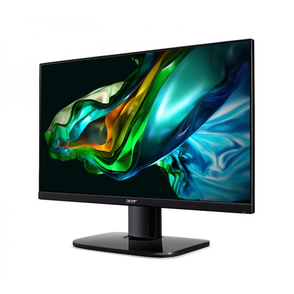 Acer KA242YE0BI è un monitor da 23,8" con risoluzione Full HD e frequenza di aggiornamento di 100Hz.