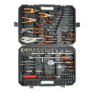 Kit di chiavi a bussola fisse, punte, cacciaviti e utensili 86 pezzi Breckner Germany