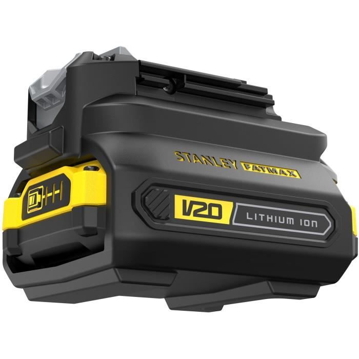 Adattatore batteria - STANLEY FATMAX V20 - SFMCB100-XJ - Su utensili 18V gamma 2019