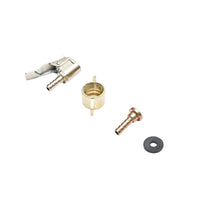 Kit di montaggio del tubo di gonfiaggio delle ruote e testa a farfalla in zinco