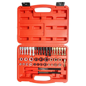 Kit di Riparazione Filettatura metrica UNF e UNC da 42 Pezzi, Inserti per Riparazione UNC/unf e metrici