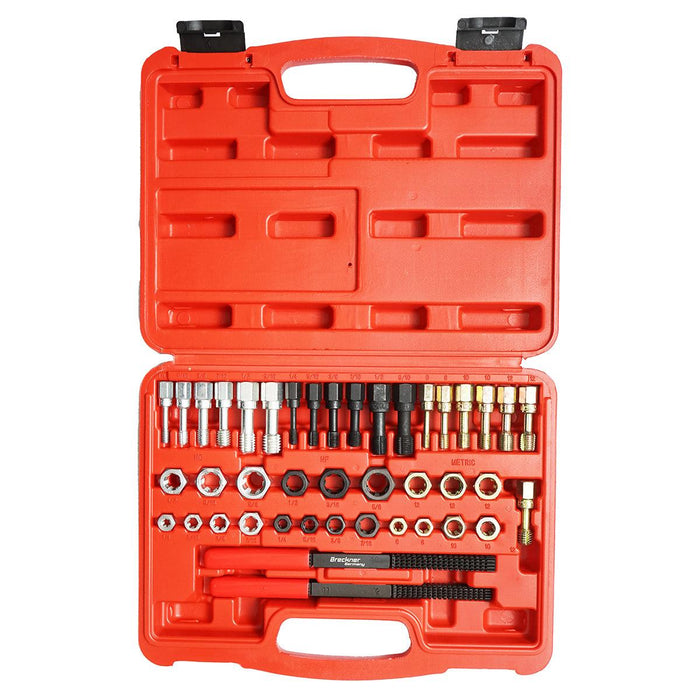 Kit di Riparazione Filettatura metrica UNF e UNC da 42 Pezzi, Inserti per Riparazione UNC/unf e metrici