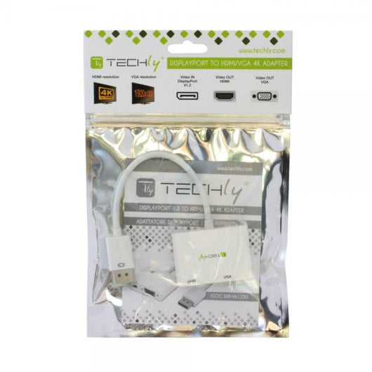 Adattatore DisplayPort ad HDMI/VGA 4K 60Hz