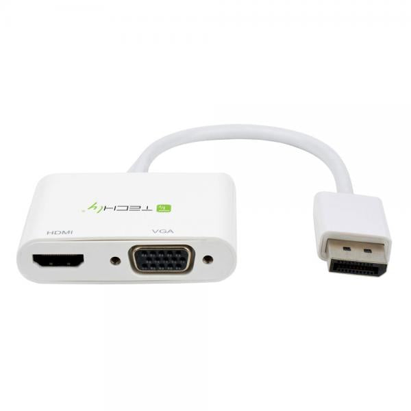 Adattatore DisplayPort ad HDMI/VGA 4K 60Hz