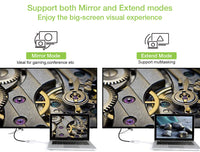 Adattatore DisplayPort ad HDMI/VGA 4K 60Hz