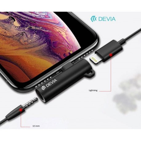 ADATTATORE JACK 3.5 A LIGHT+CARICA SILV