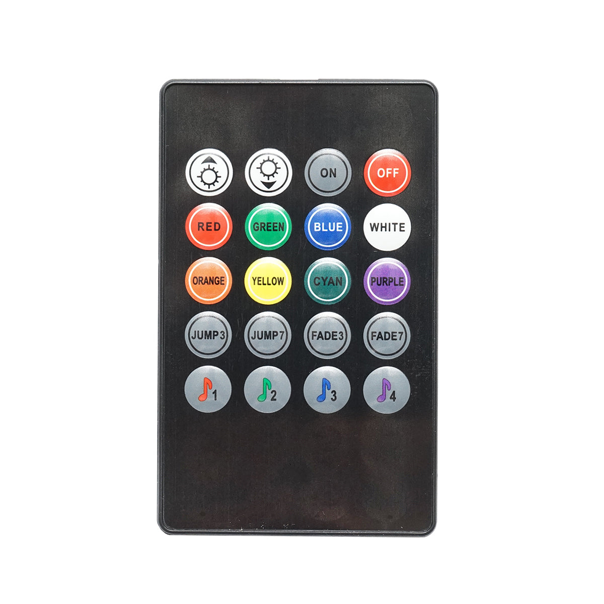 Kit illuminazione ambientale interno auto LED RGB 12V/6A con telecomando