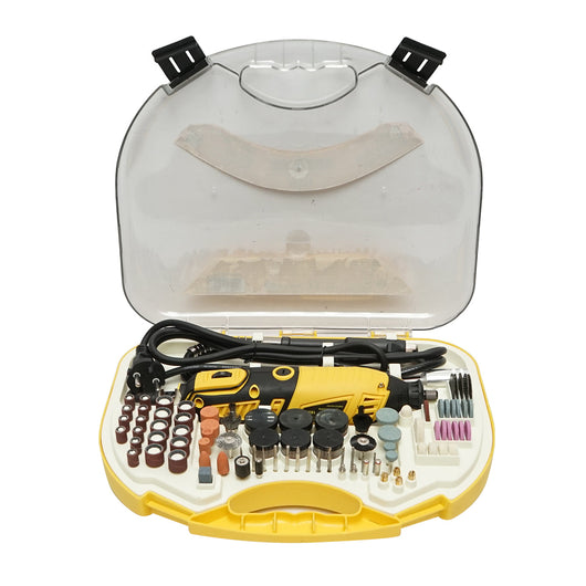 Kit mini fresa 185W, 220V tipo biax, 9 velocità 8000-35000rpm 211 pezzi Crownman