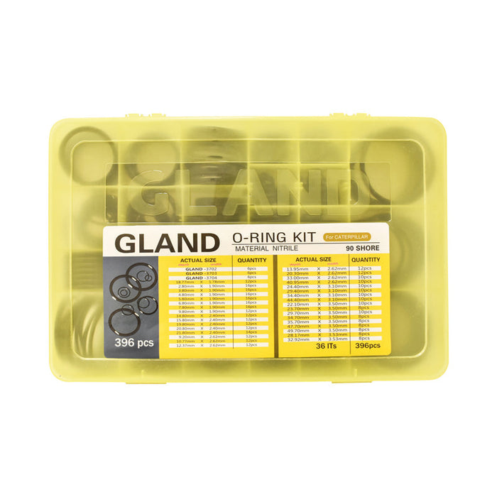 Kit O-ring Caterpillar da 396 pezzi