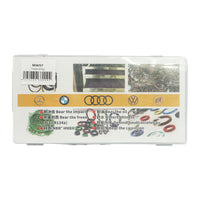 Kit O-ring viola da 225 pezzi per sistema di aria condizionata R12, R134a