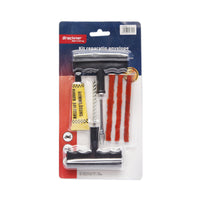 Kit professionale di vulcanizzazione a freddo per pneumatici tubeless con spago e colla (riparazione gomma)