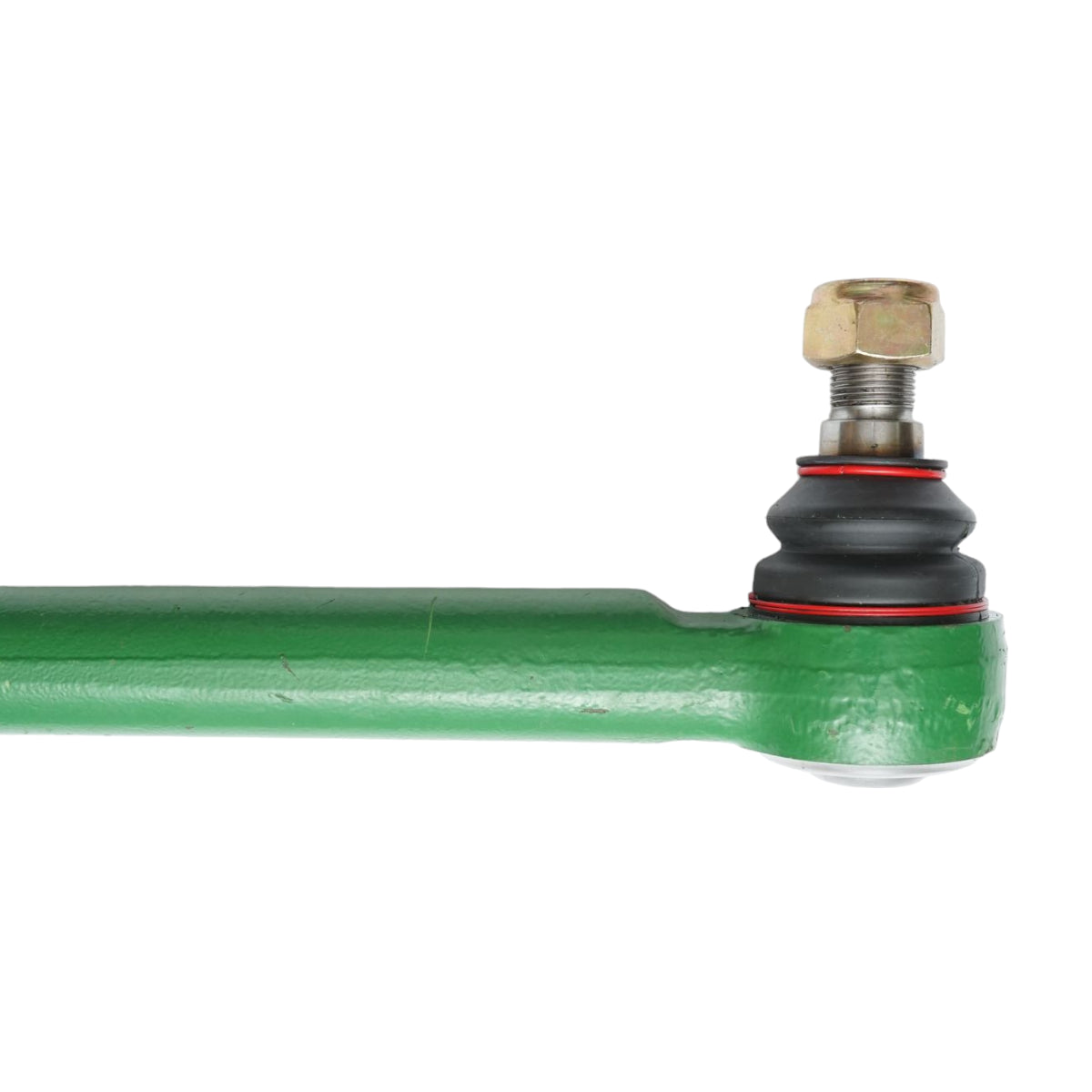 La testina della barra di sterzo con codice OEM RE271441, lunga 225 mm, filetto destro da 22x1,5 mm e conicità 23,5/25,5 mm per John Deere, Deutz-Fhar RE271441