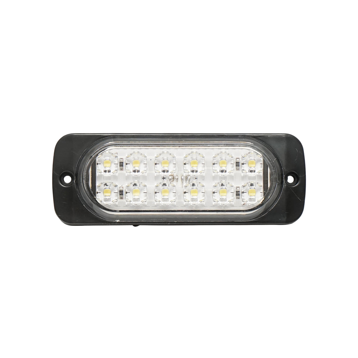 Lampada  laterale con LED bianca, 115 mm, 12-24V, Breckner Germany