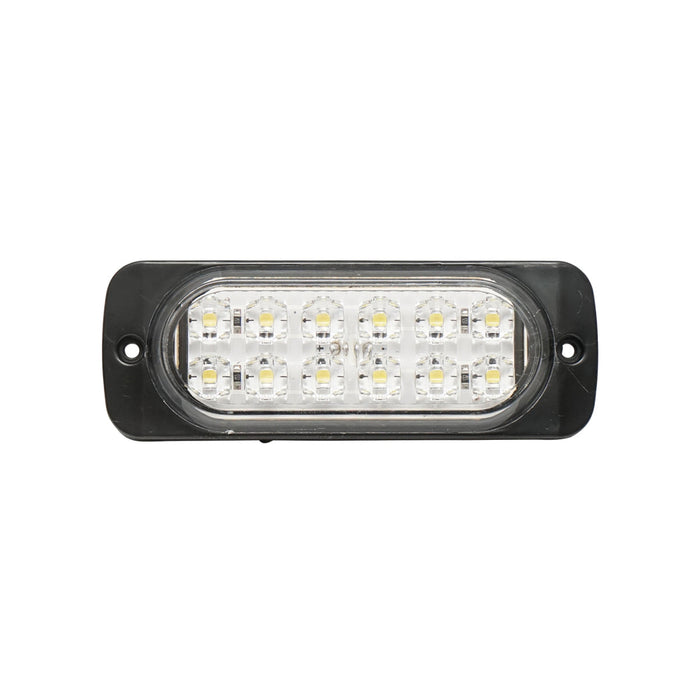 Lampada  laterale con LED bianca, 115 mm, 12-24V, Breckner Germany